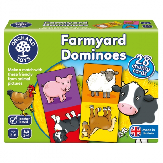 Farmyard Dominoes i gruppen SELSKABSSPIL / Pædagogiske spil hos Spelexperten (f-077)
