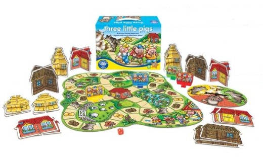 Three Little Pigs Game i gruppen SELSKABSSPIL / Pædagogiske spil hos Spelexperten (f-081)