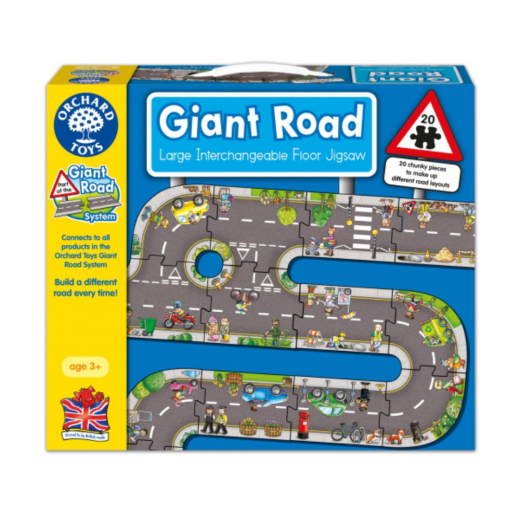 Giant Road - Gulv Puslespil 20 Brikker i gruppen PUSLESPIL / Puslespil til børn hos Spelexperten (f-286)
