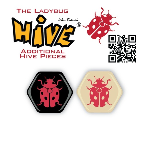 Hive: The Ladybug (Exp.) i gruppen SELSKABSSPIL / Udvidelser hos Spelexperten (hive-204)