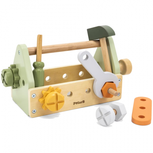 Værktøjskasse Grøn i gruppen LEGETØJ / Børne- & baby / Børne- og babylegetøj hos Spelexperten (v44229)