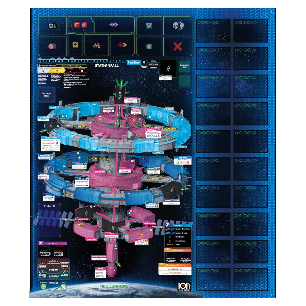 Stationfall: Neoprene Game Mat (Exp.)