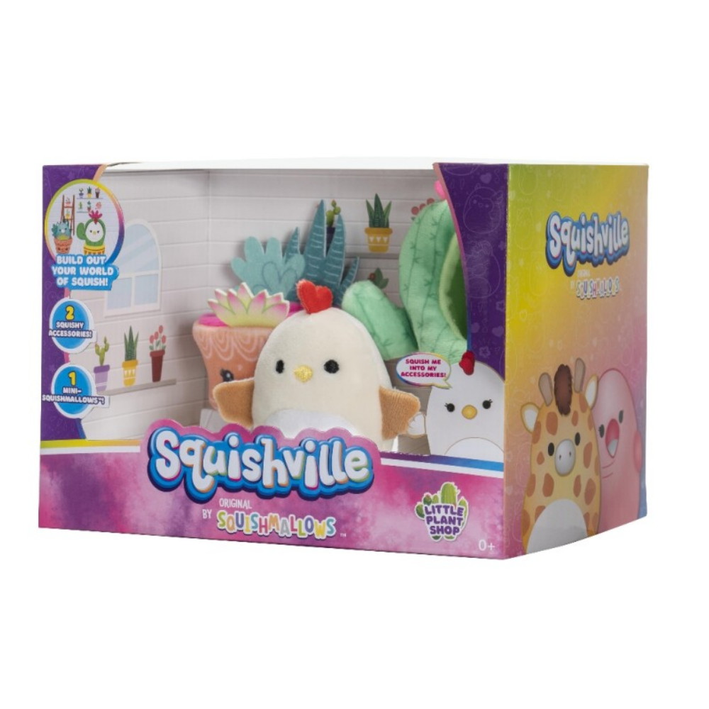 Squishville - Tilbehørssæt Little Plant Shop