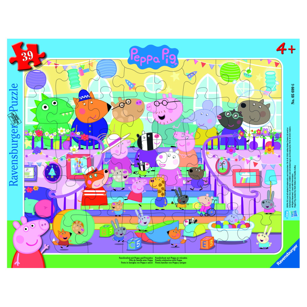 Ravensburger: Peppa Pig 39 Brikker