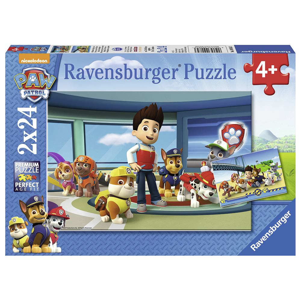 Ravensburger Paw Patrol 2x24 Brikker