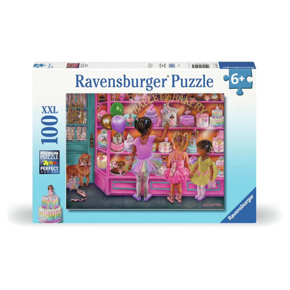 Ravensburger: Ballet Bakery 100 XXL Brikker