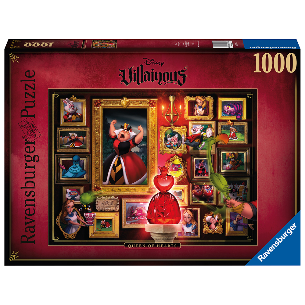 Ravensburger: Villainous - Queen of Hearts 1000 Brikker