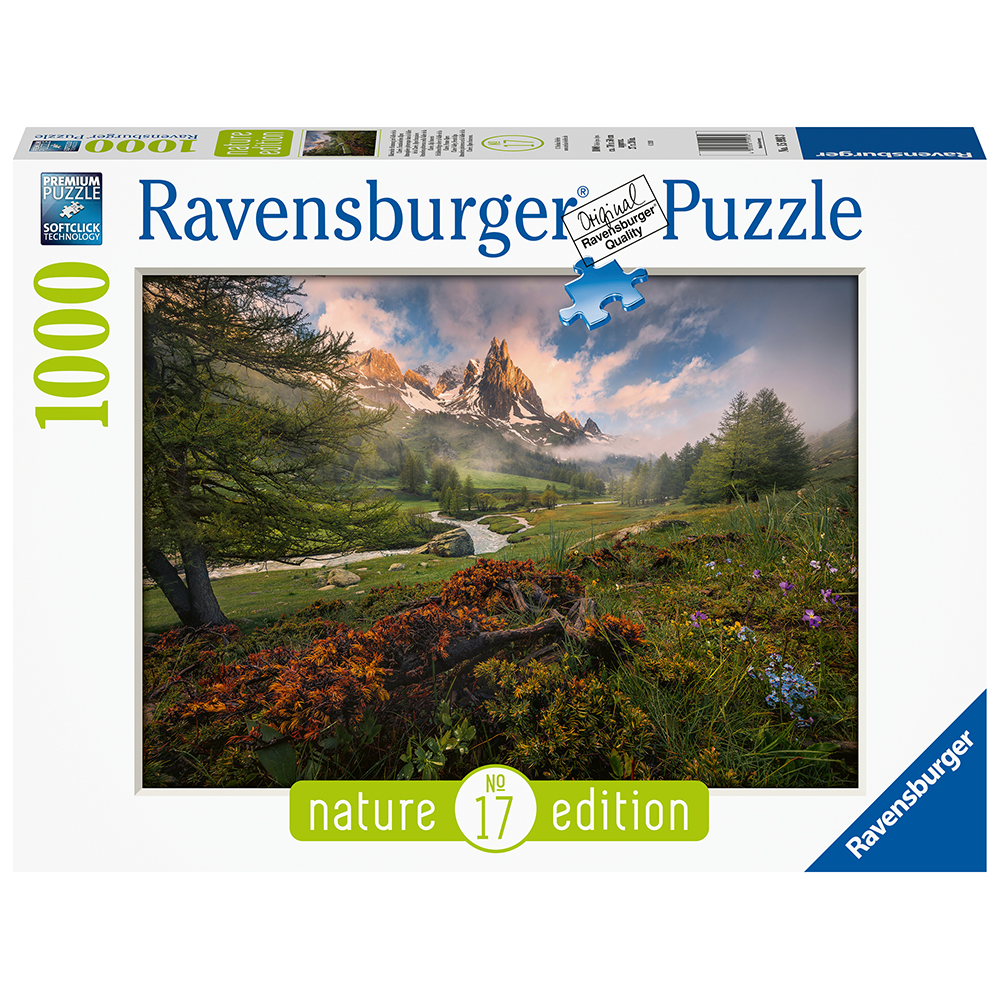 Ravensburger Maler.Stimmung im Vallée 1000 Brikker