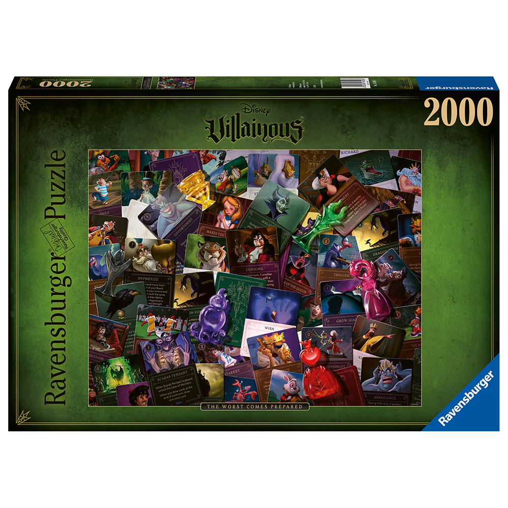 Ravensburger: Villainous - All Villains 2000 Brikker
