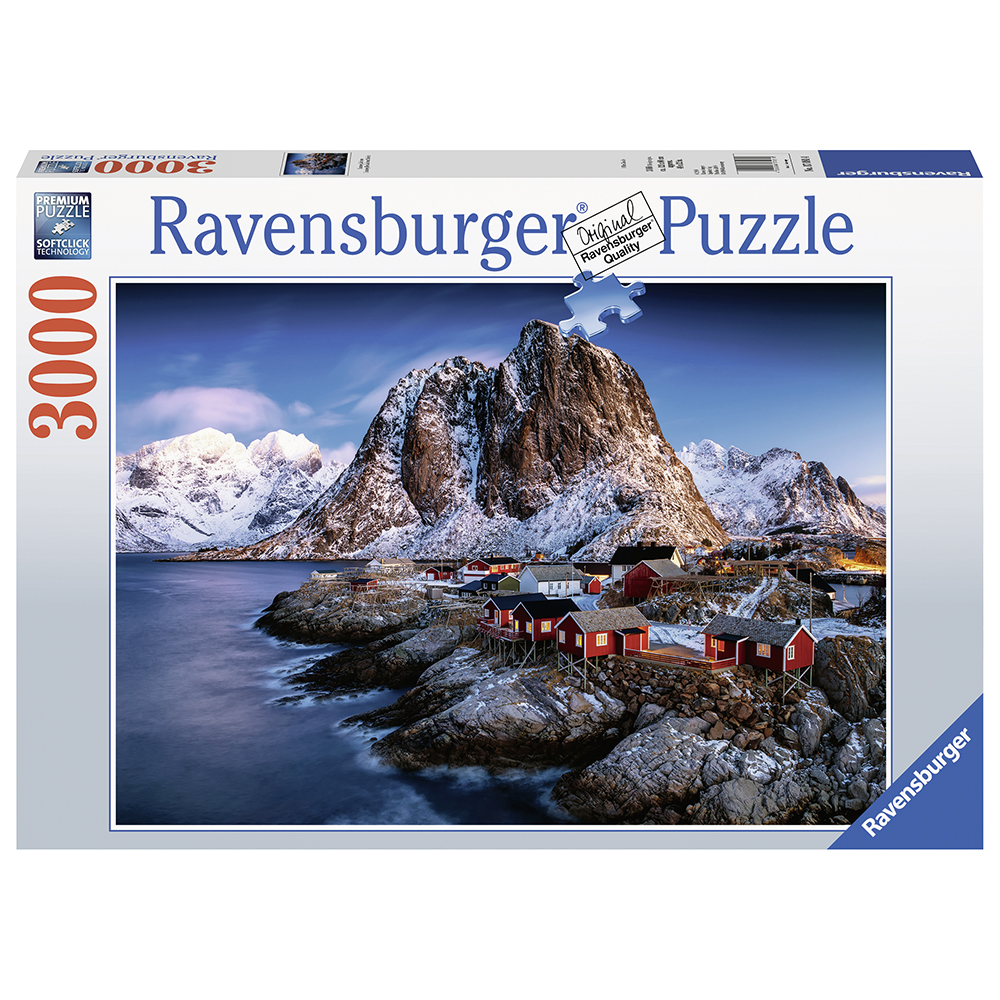 Ravensburger: Hamnoy, Lofoten 3000 Brikker