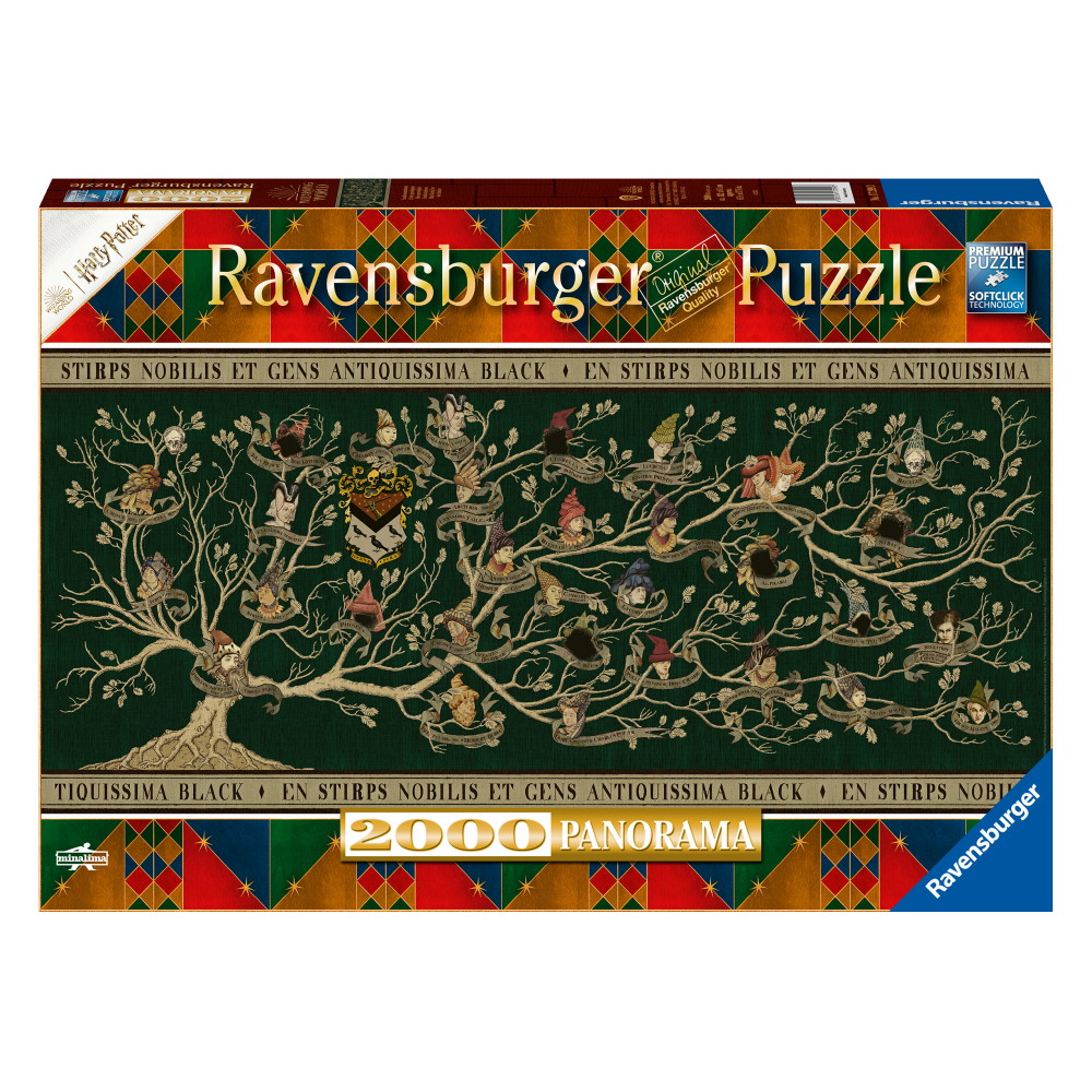 Ravensburger : Harry Potter familie træ 2000 Brikker