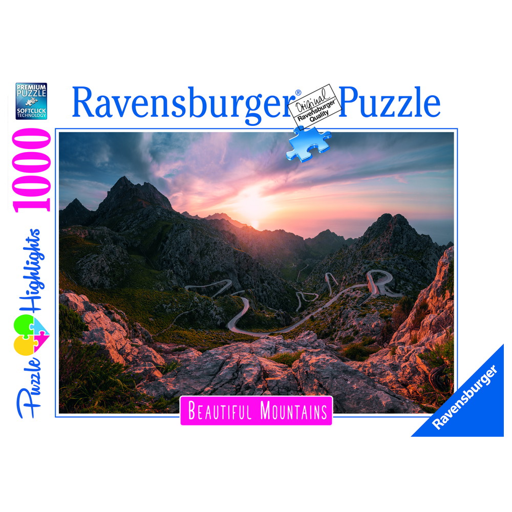 Ravensburger: Serra de Tramuntana, Mallorca 1000 Brikker