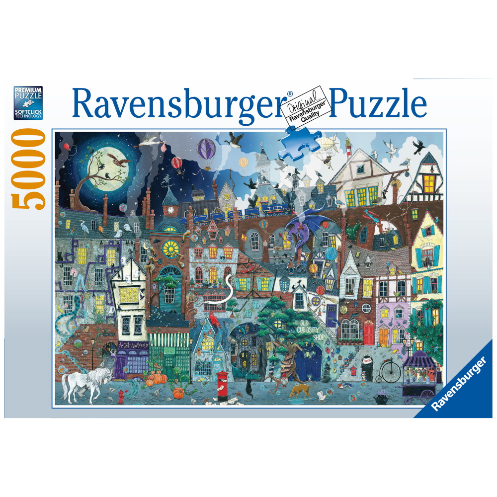 Ravensburger: Fantasy, Victorian Street 5000 Brikker
