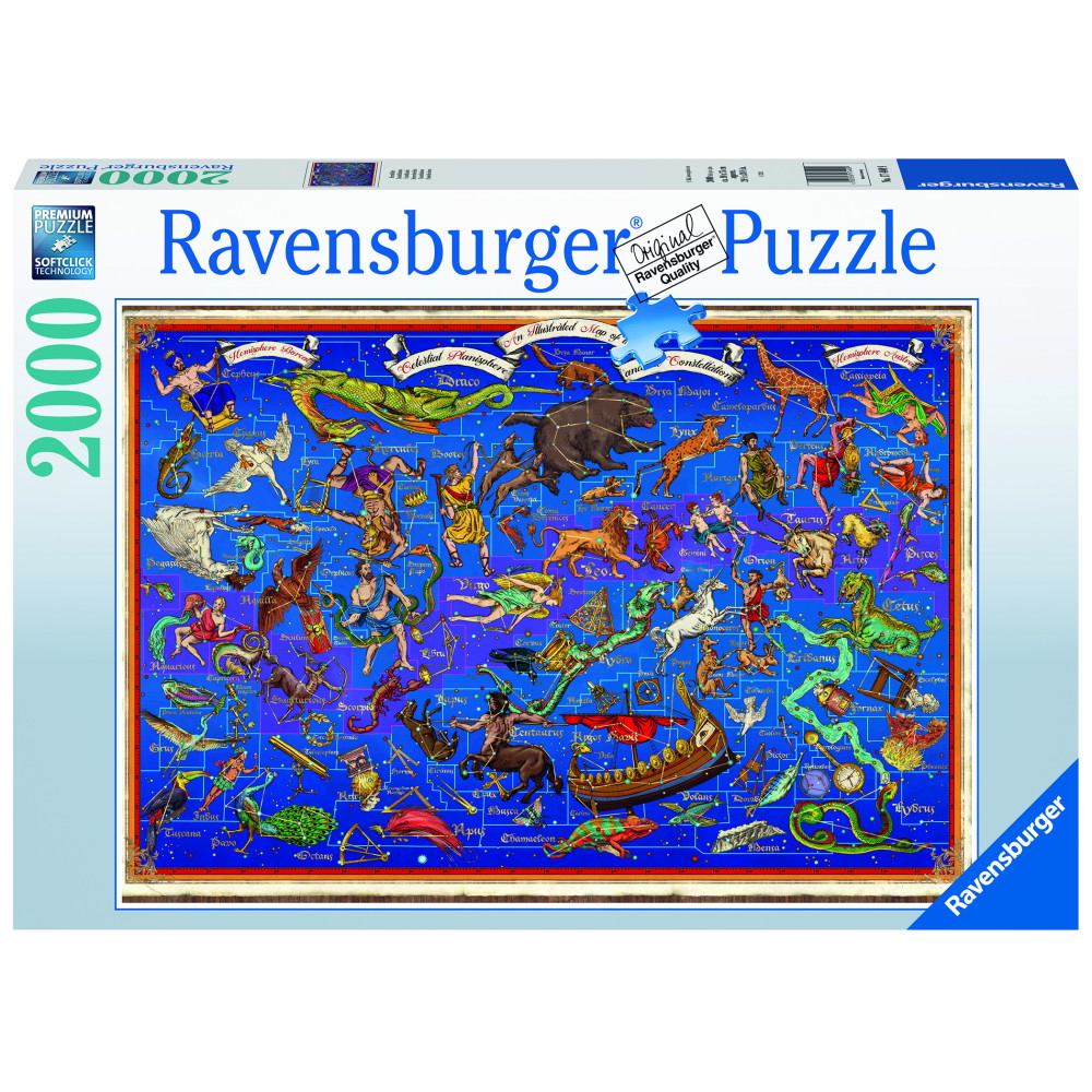 Ravensburger: Map 2000 Brikker