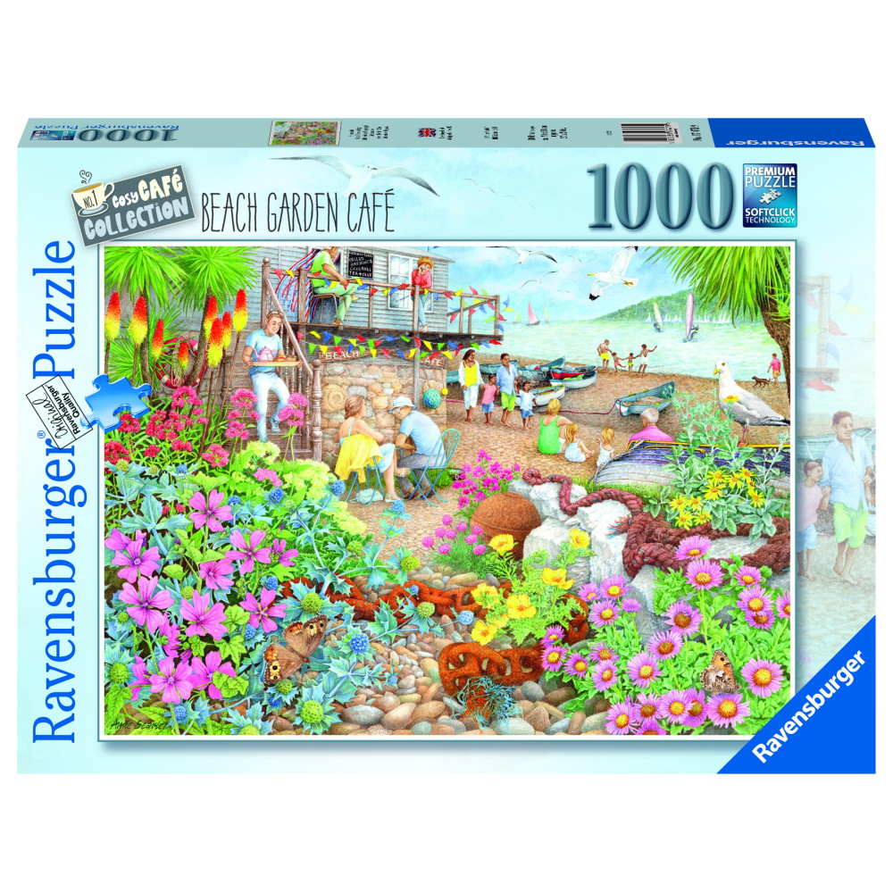Ravensburger: Beach Garden Cafe 1000 Brikker