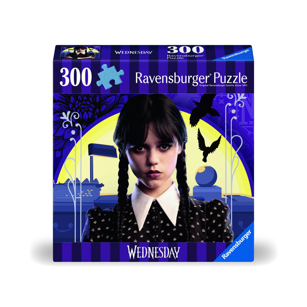 Ravensburger: Wednesday No Hug Zone 300 Brikker