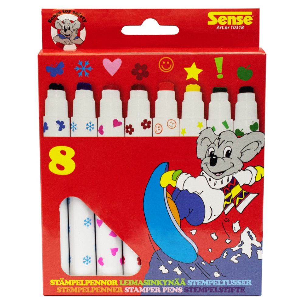 Sense - Stempeltusser 8-pak