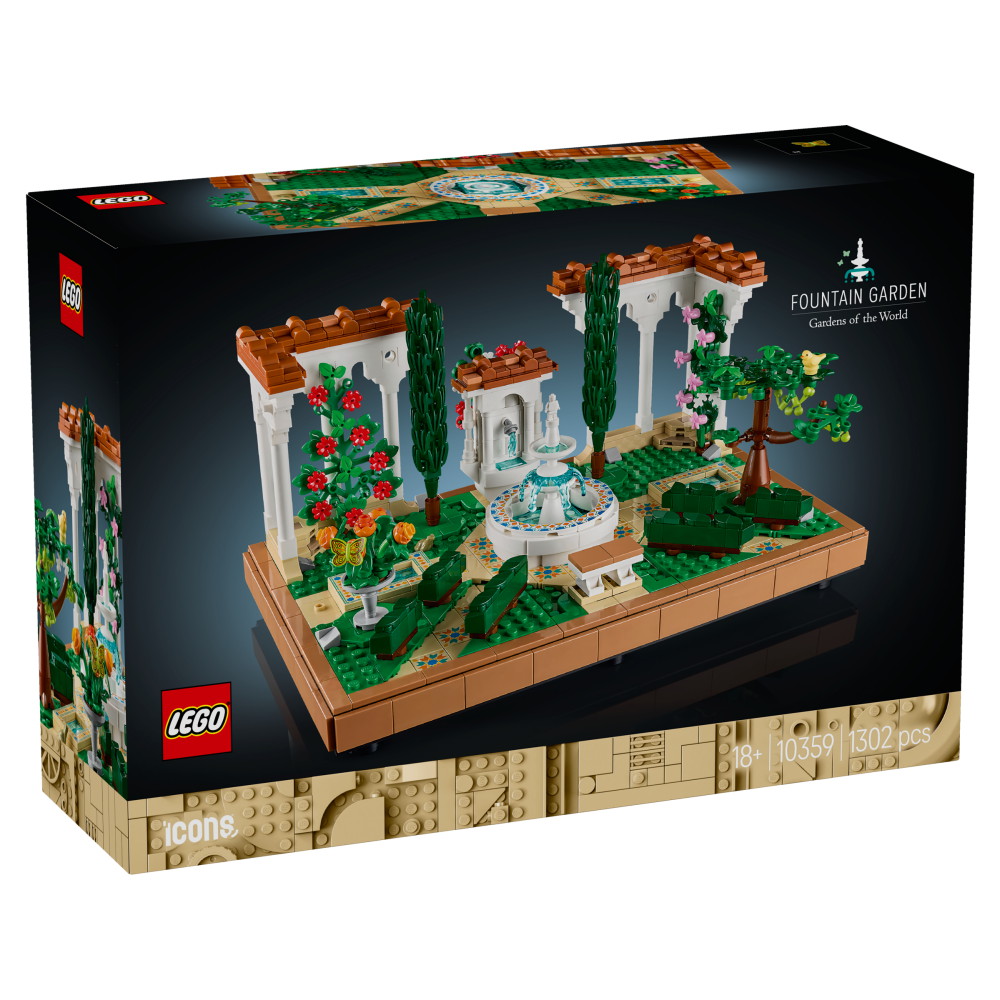 LEGO Icons - Have med springvand
