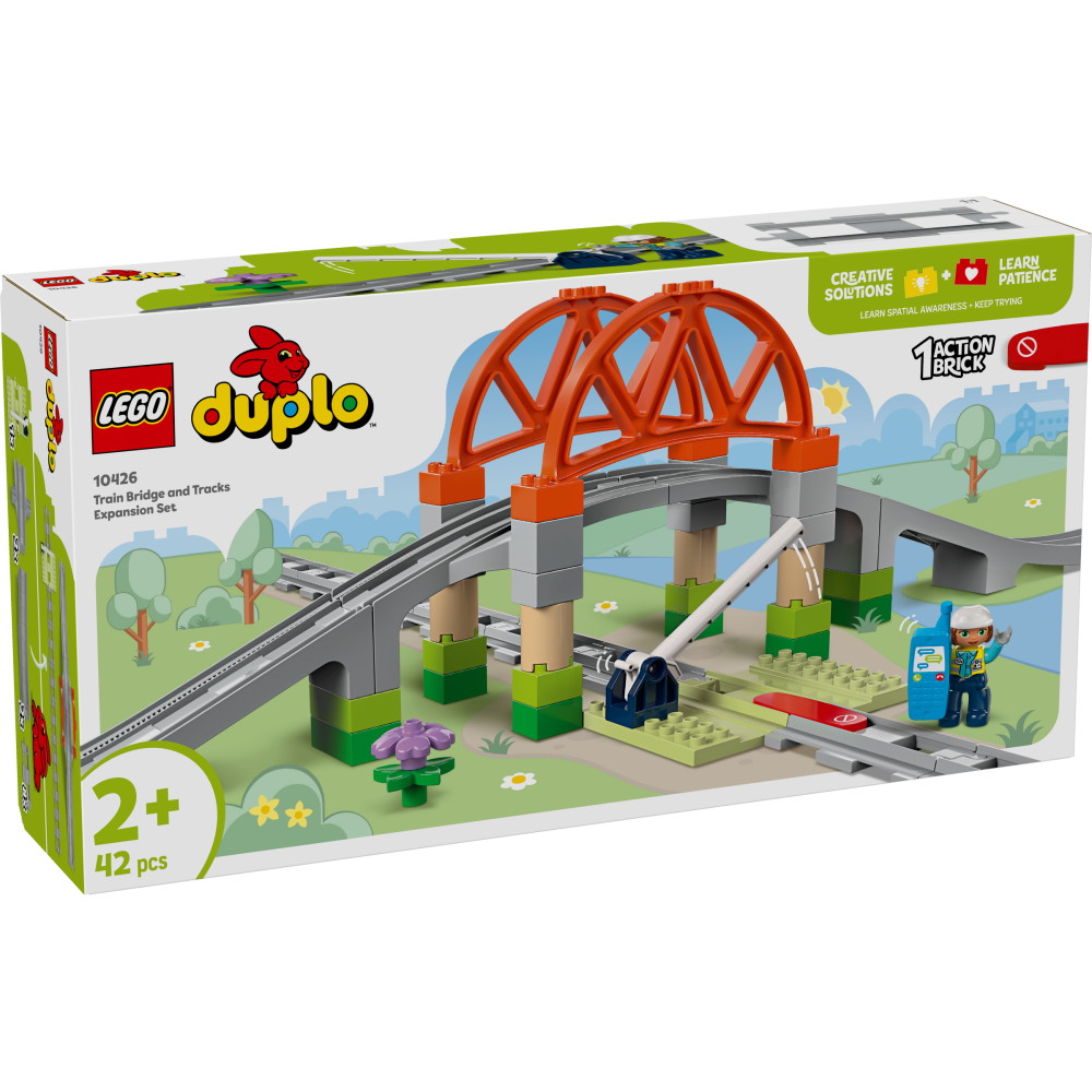 LEGO Duplo - Togbro og spor – udvidelsessæt