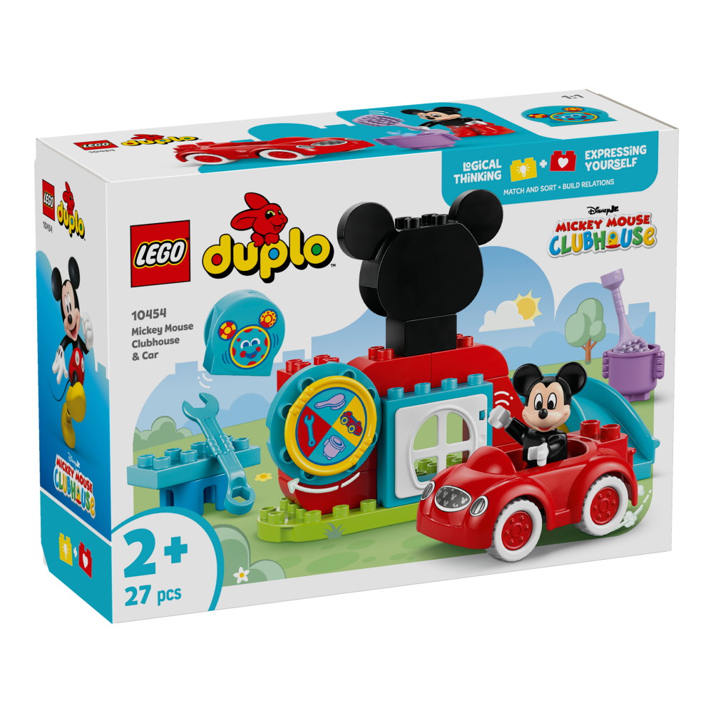 LEGO Duplo - Mickeys klubhus og bil