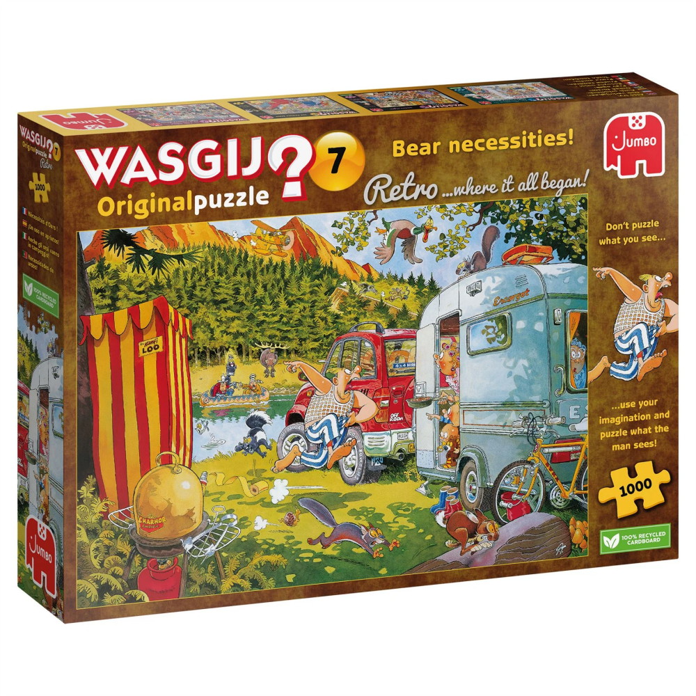 Wasgij? Original #7 - Bear necessities! 1000 Brikker