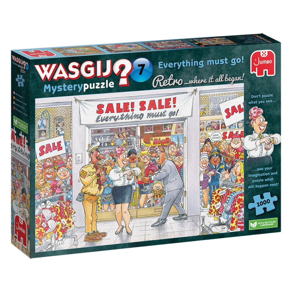 Wasgij? Mystery #7 - Everything Must Go! 1000 Brikker