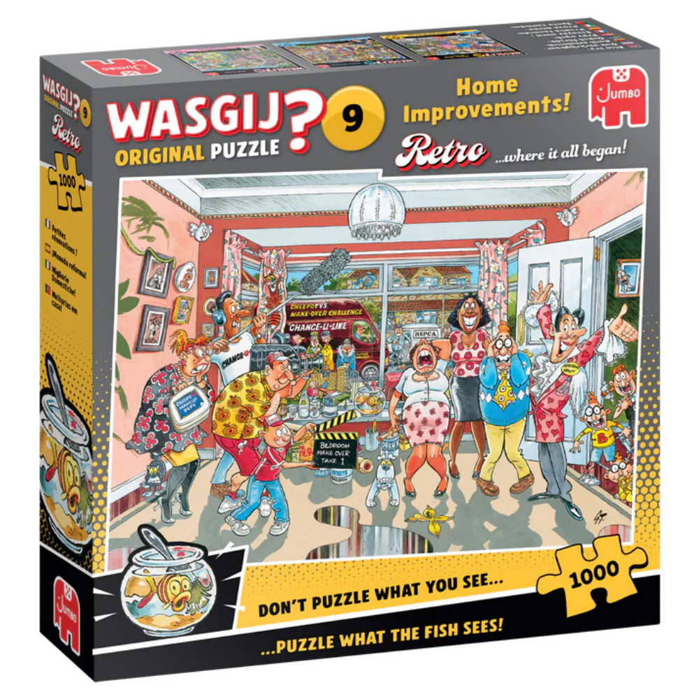 Wasgij? Retro Original #9 - Home Improvements! 1000 Brikker