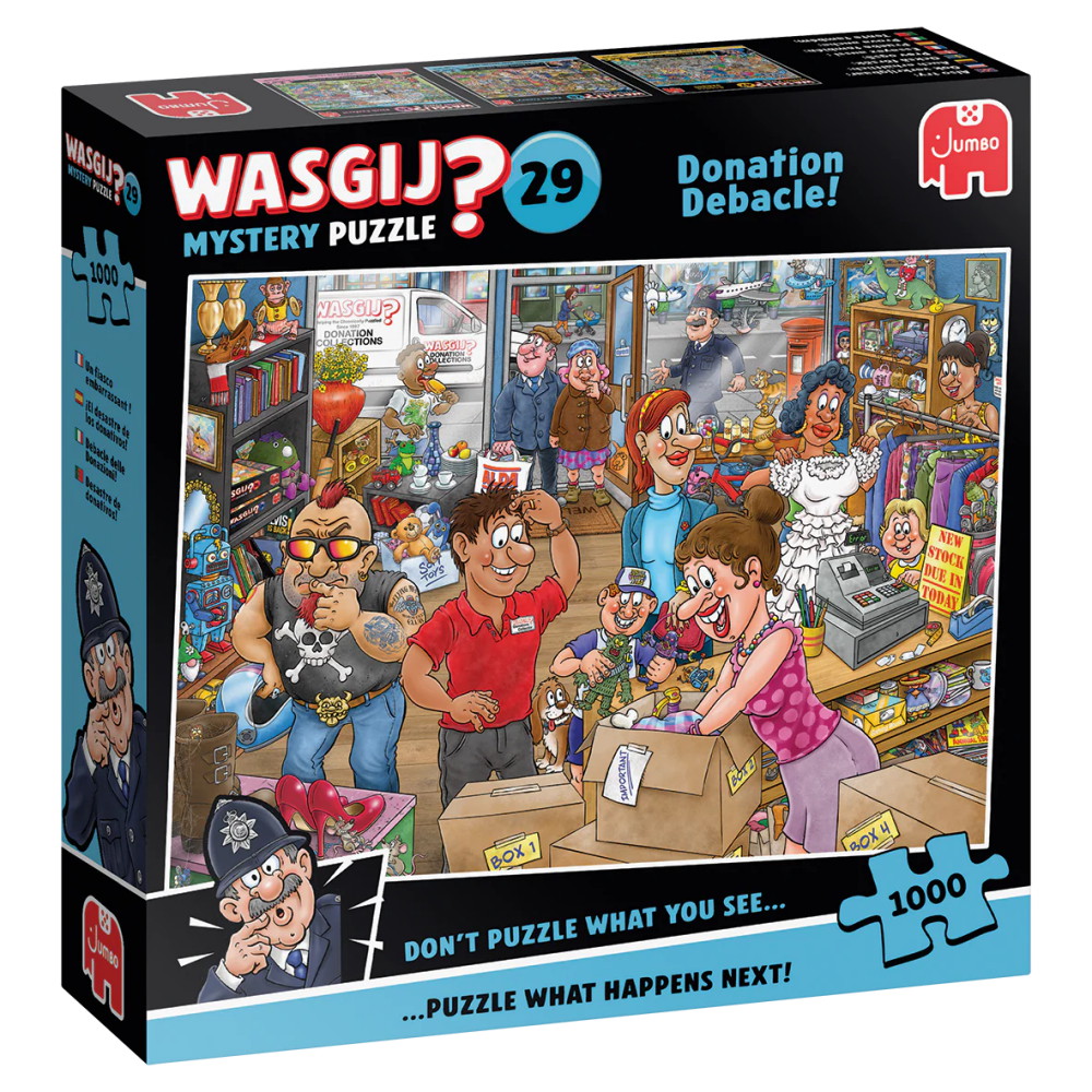Wasgij? Mystery #29 - Donation Debacle! 1000 Brikker