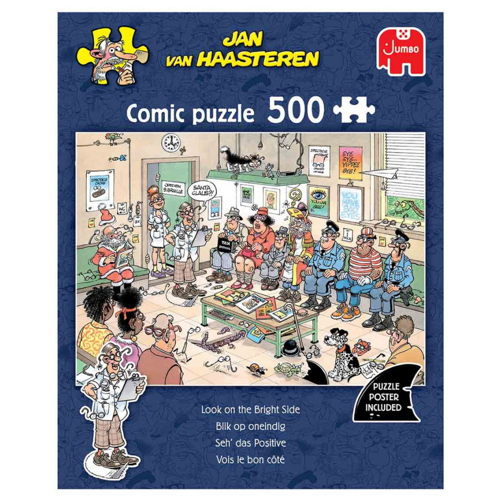 Jan van Haasteren - Look on the Bright Side 500 Brikker
