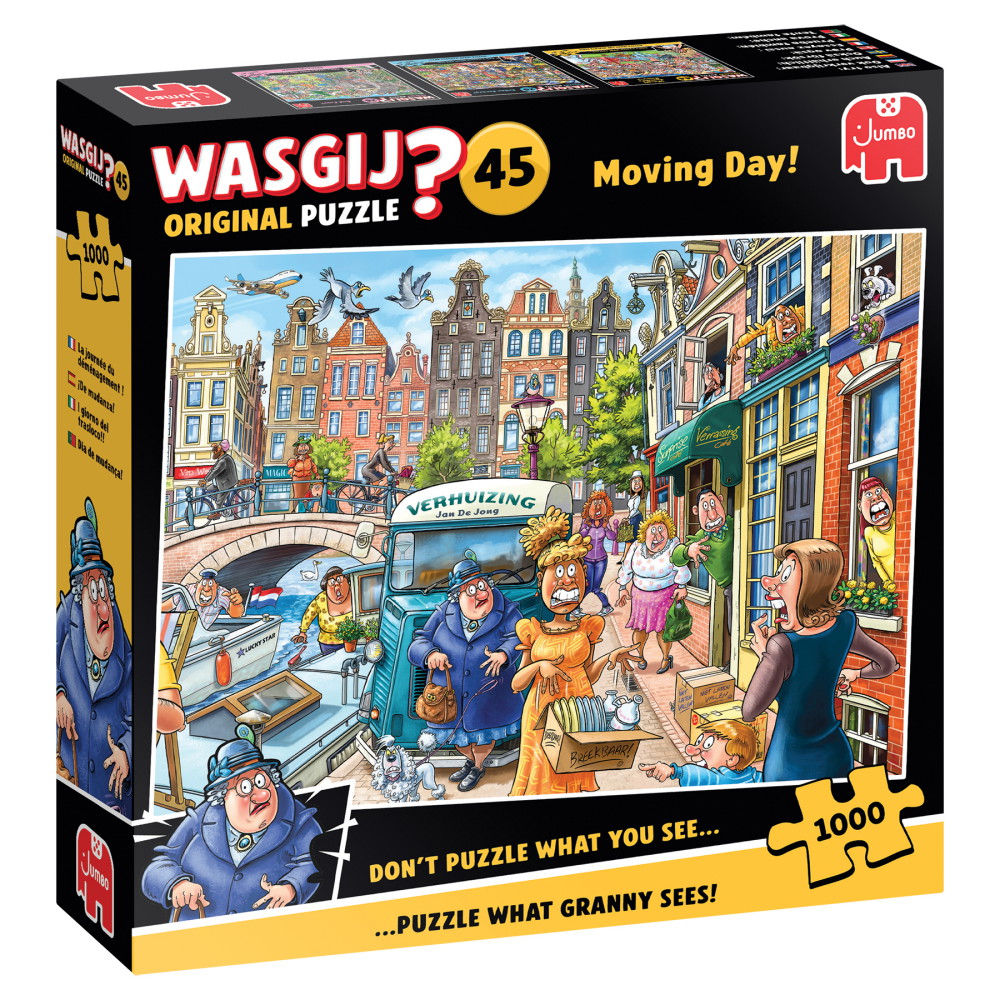 Wasgij? Original #45 - Moving Day! 1000 Brikker