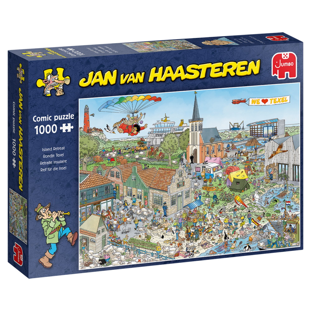 Jan van Haasteren Island Retreat 1000 Brikker