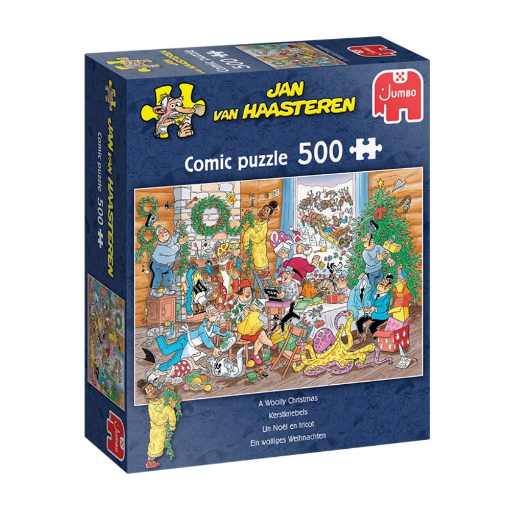Jan van Haasteren - A Woolly Christmas 500 Brikker