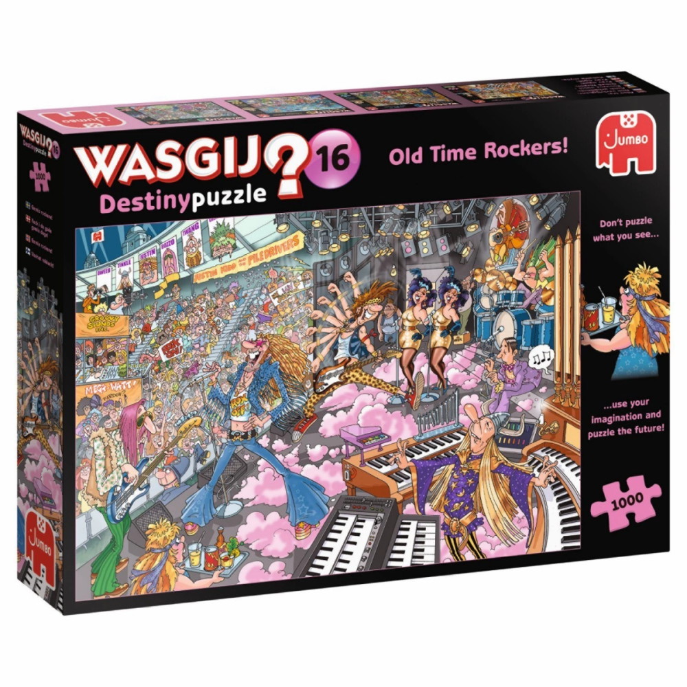 Wasgij? Destiny #16 - Old Time Rockers! 1000 Brikker