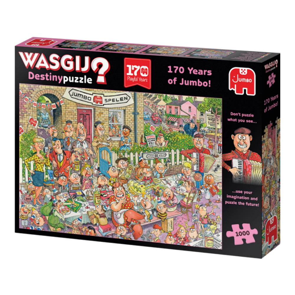 Wasgij? Destiny - 170 Years of Jumbo! 1000 Brikker