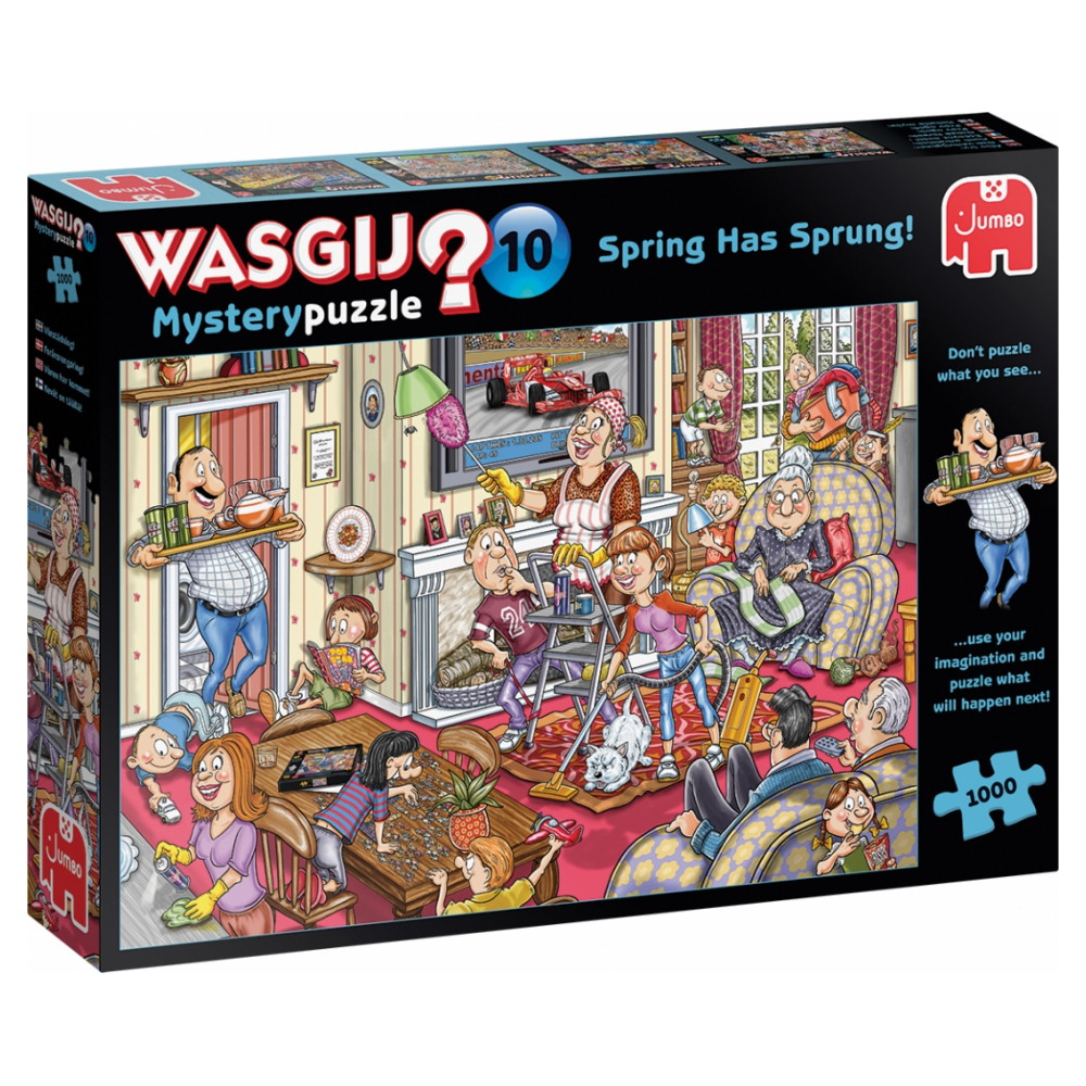 Wasgij? Mystery #10 - Spring has Sprung! 1000 Brikker
