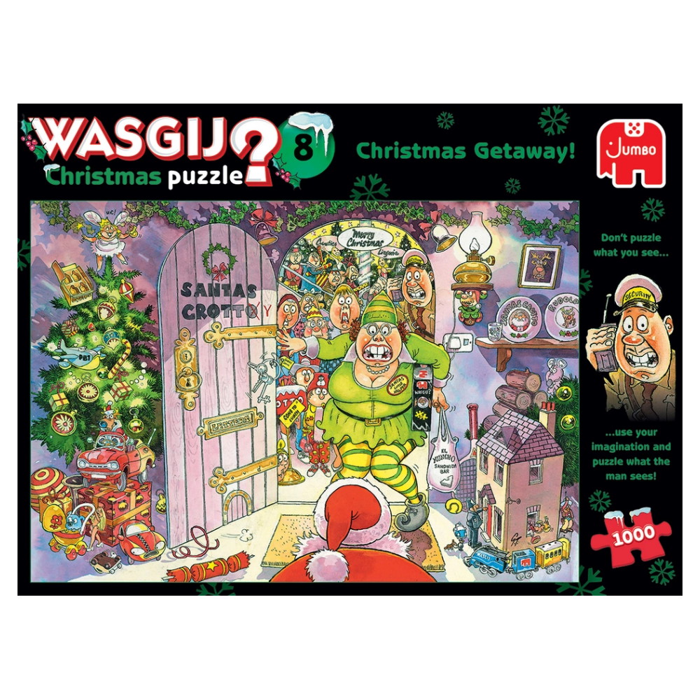 Wasgij? Christmas #8 - Christmas Getaway! 1000 Brikker