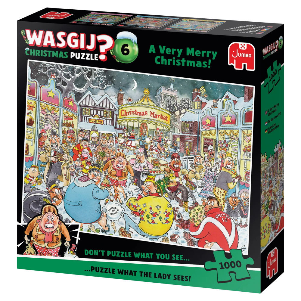 Wasgij? Christmas #6 - A Very Merry Christmas! 1000 Brikker