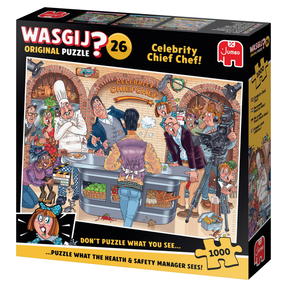 Wasgij? Original #26 - Celebrity Chief Chef! 1000 Brikker