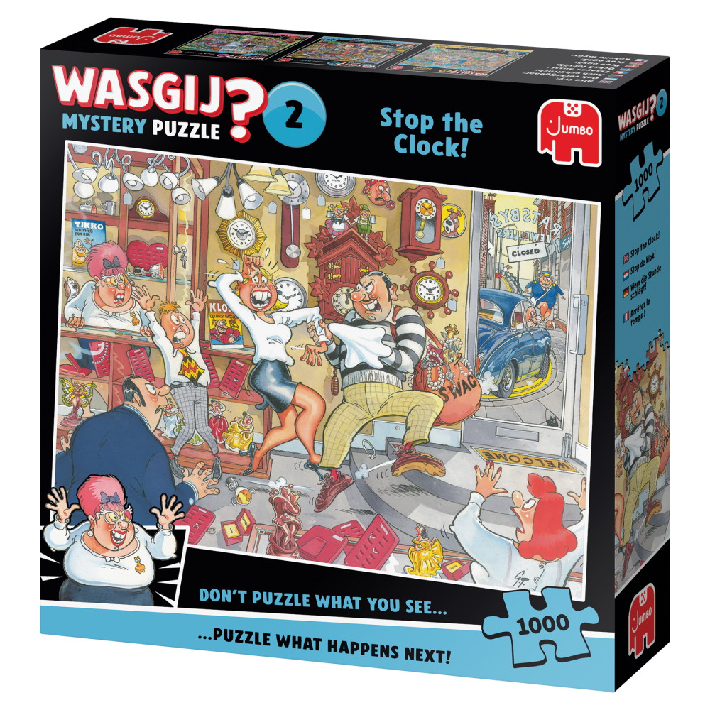 Wasgij? Mystery #2 - Stop The Clock! 1000 Brikker