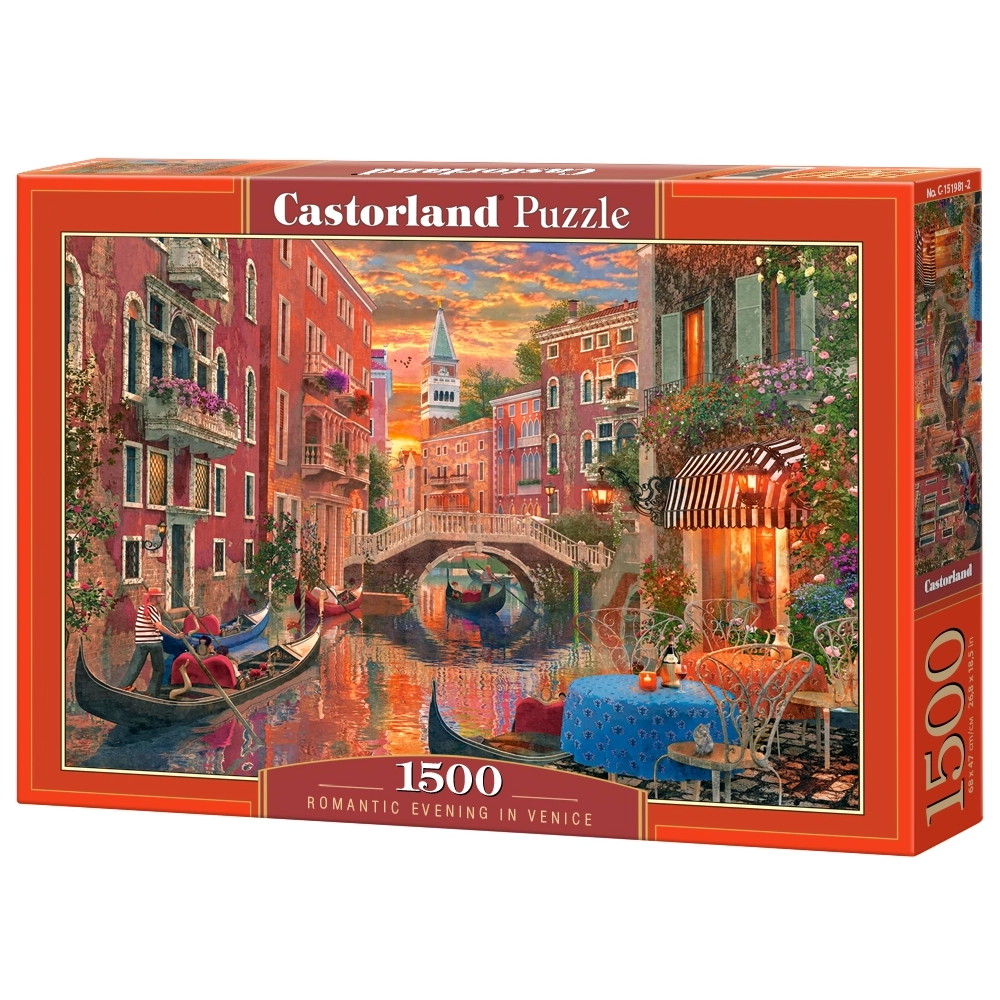 Castorland - Romantic Evening in Venice 1500 Brikker