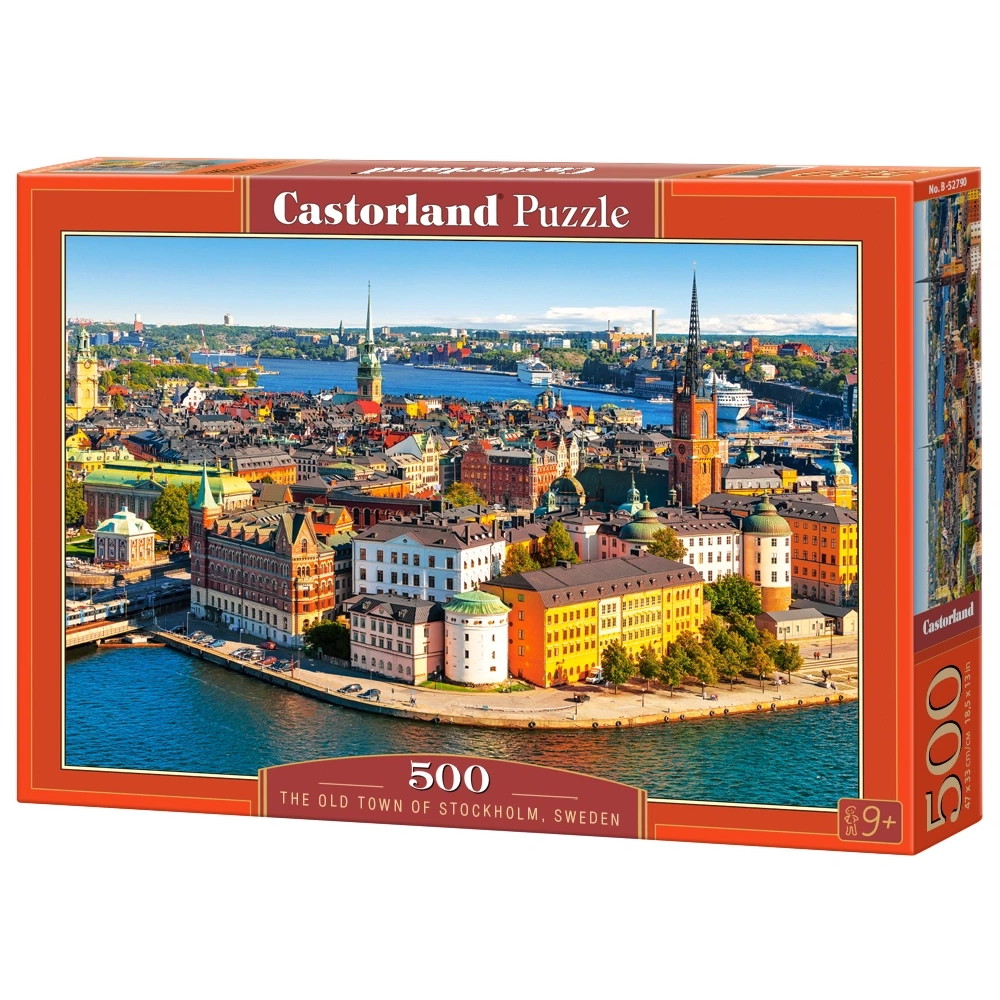 Castorland - The Old Town of Stockholm, Sweden 500 Brikker