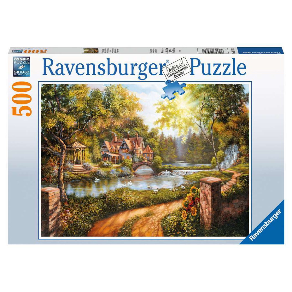 Ravensburger - Cottage by the River 500 brikker