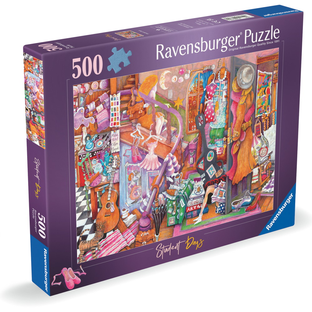 Ravensburger: Student Days 500 Brikker