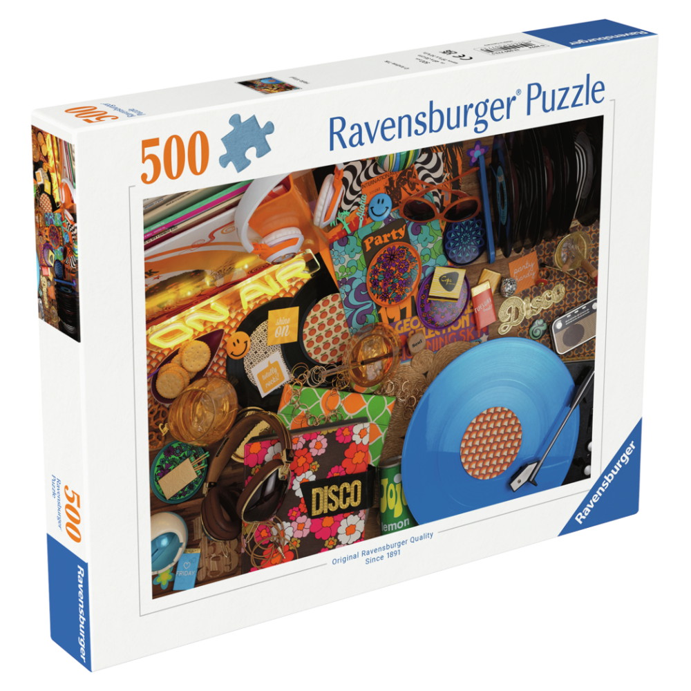 Ravensburger: Hello Vinyl 500 Brikker