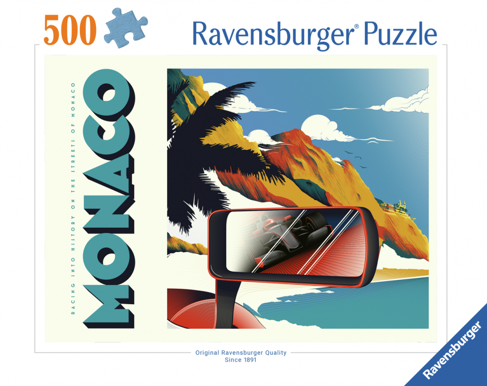 Ravensburger Pussel - Monaco Grand Prix 500 Brikker