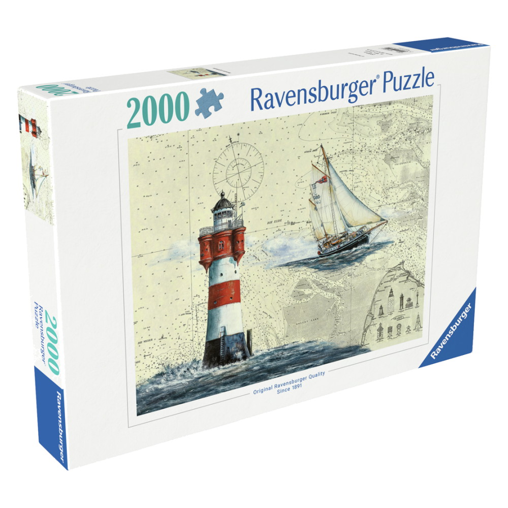 Ravensburger Romantic Lighthouse 2000 Brikker