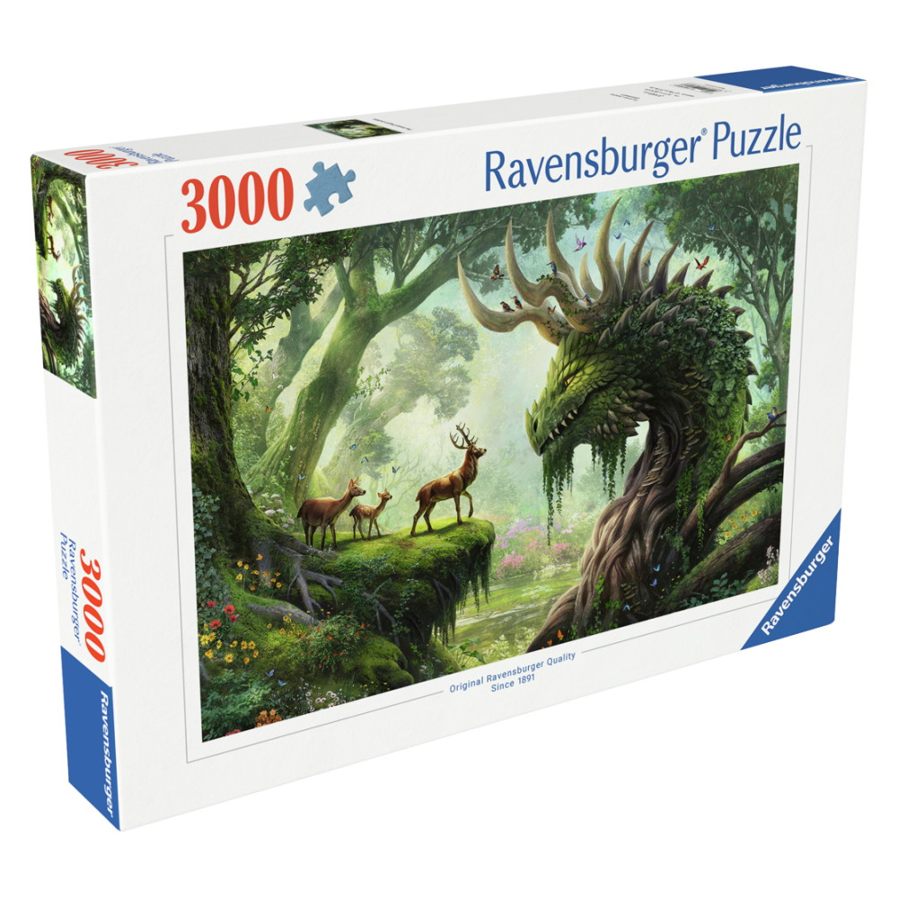 Ravensburger The Forest Dragon awakes 3000 Brikker