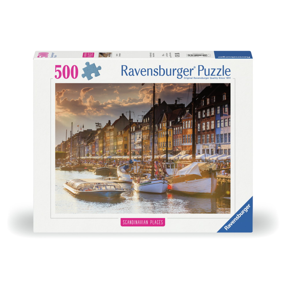 Ravensburger: Sunset In Copenhagen 500 Brikker