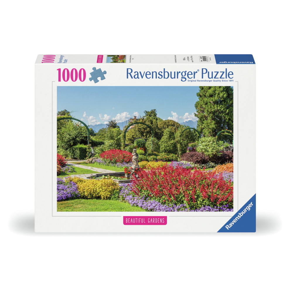 Ravensburger: Park Of Villa Pallavicino 1000 Brikker
