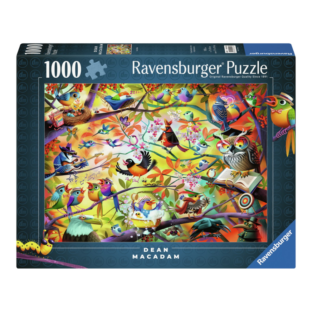 Ravensburger: Busy Birdies 1000 Brikker